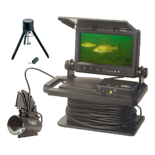 AquaVu AV715C Underwater Camera System with XD Camera Housing and MO